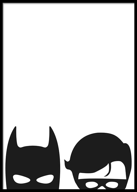 BATMAN AND ROBIN POSTER – Postersprints