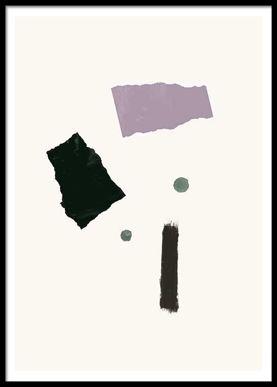 ABSTRACT COMPOSITION NO. 1 POSTER